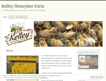Tablet Screenshot of kelleyhoneybees.com